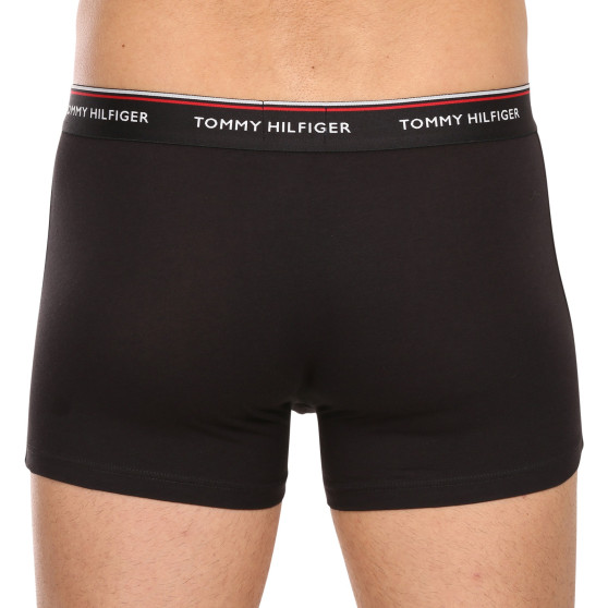 3PACK vīriešu bokseru šorti Tommy Hilfiger melni (1U87903842 990)