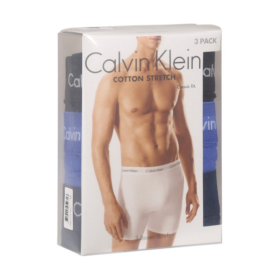 3PACK vīriešu bokseru šorti Calvin Klein daudzkrāsaini (NB1770A-4KU)