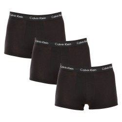 3PACK vīriešu bokseru šorti Calvin Klein melni (U2664G-XWB)