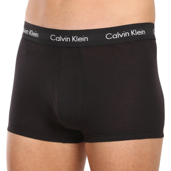 3PACK vīriešu bokseru šorti Calvin Klein melni (U2664G-XWB)