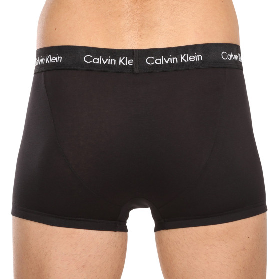 3PACK vīriešu bokseru šorti Calvin Klein melni (U2664G-XWB)