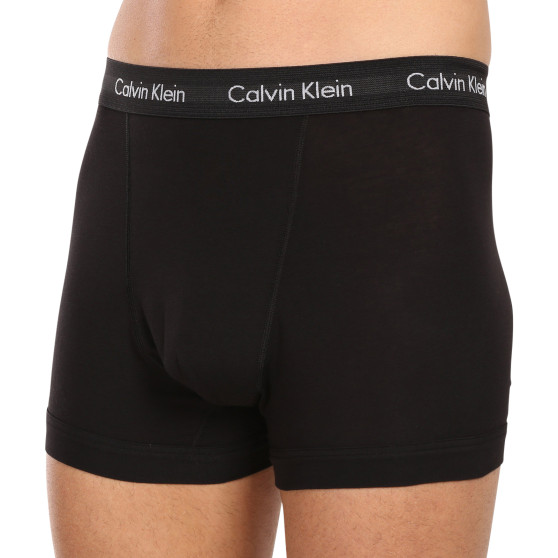 3PACK vīriešu bokseru šorti Calvin Klein melni (U2662G-XWB)