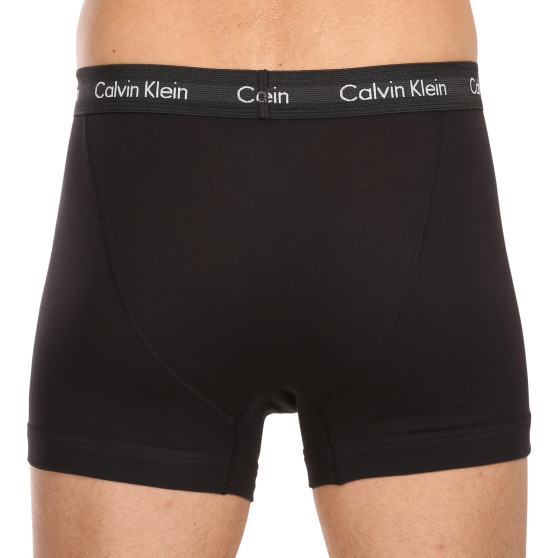 3PACK vīriešu bokseru šorti Calvin Klein melni (U2662G-XWB)