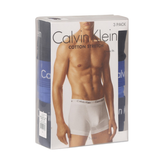 3PACK vīriešu bokseru šorti Calvin Klein daudzkrāsaini (U2662G-4KU)