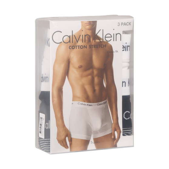 3PACK vīriešu bokseru šorti Calvin Klein daudzkrāsaini (U2662G-IOT)