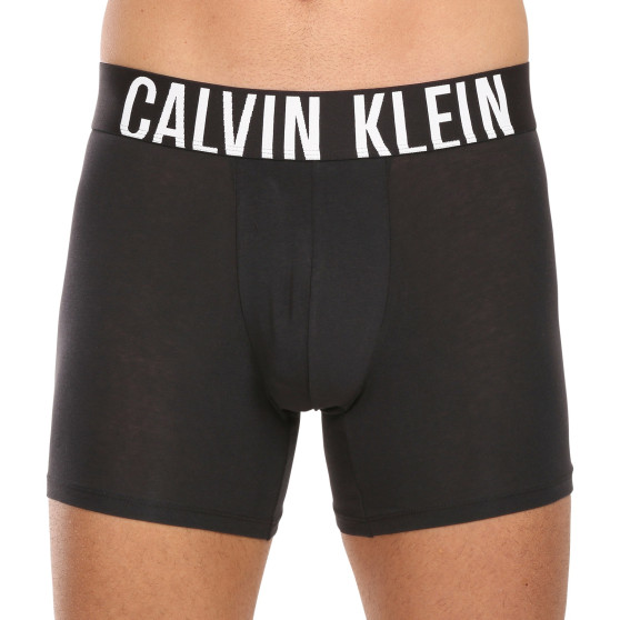 3PACK vīriešu bokseru šorti Calvin Klein melni (NB3609A-UB1)