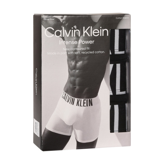 3PACK vīriešu bokseru šorti Calvin Klein melni (NB3609A-UB1)