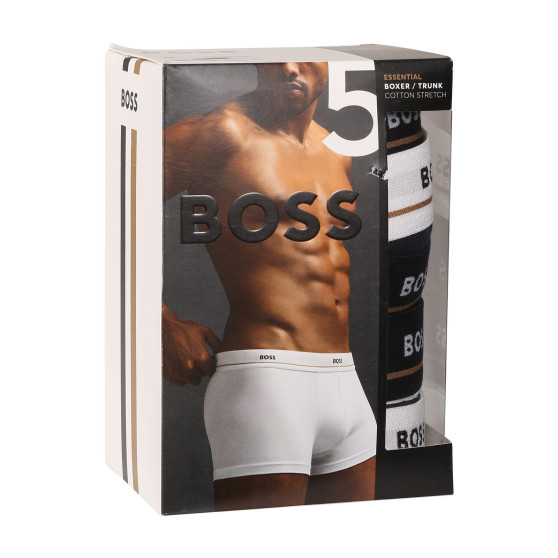 5PACK vīriešu bokseru šorti BOSS daudzkrāsaini (50514909 983)