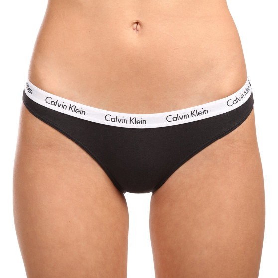 3PACK sieviešu biksītes Calvin Klein daudzkrāsains (QD3588E-WZB)