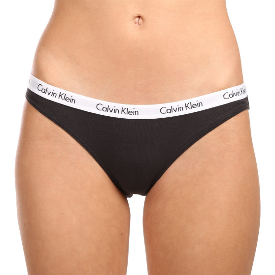 3PACK sieviešu biksītes Calvin Klein daudzkrāsains (QD3588E-999)