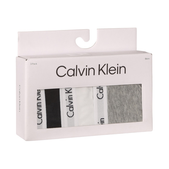 3PACK sieviešu biksītes Calvin Klein daudzkrāsains (QD3588E-999)