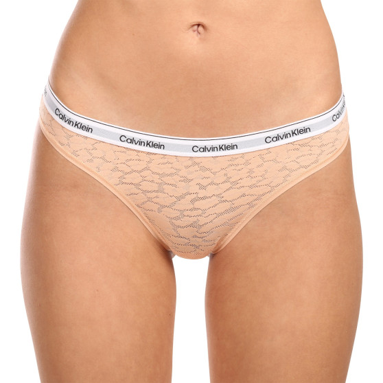 3PACK Sieviešu brazīliešu biksītes Calvin Klein daudzkrāsainas (QD5068E-GP9)