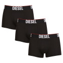 3PACK vīriešu bokseru šorti Diesel melni (00ST3V-0AMAH-E4101)