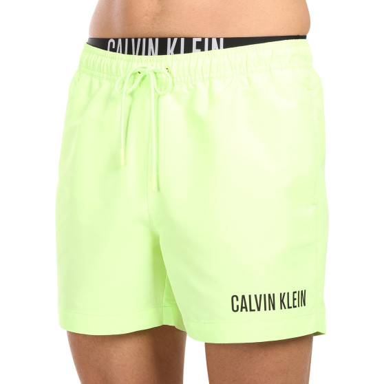 Vīriešu peldkostīmi Calvin Klein green (KM0KM00992-M0T)