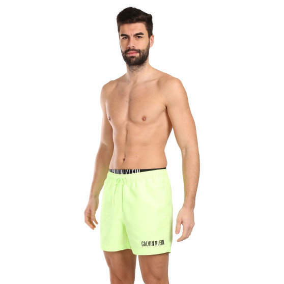 Vīriešu peldkostīmi Calvin Klein green (KM0KM00992-M0T)