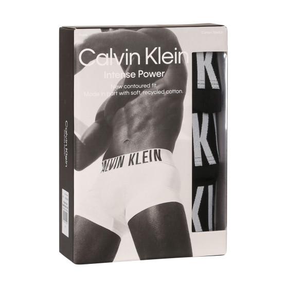 3PACK vīriešu bokseru šorti Calvin Klein melni (NB3608A-UB1)