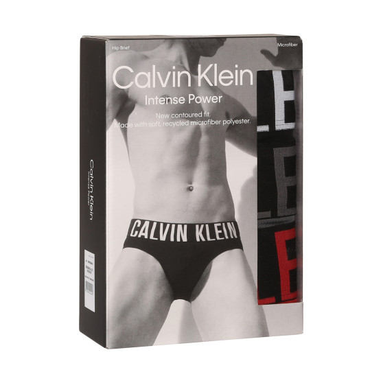 3PACK vīriešu apakšbikses Calvin Klein daudzkrāsains (NB3610A-LXO)