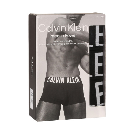 3PACK vīriešu bokseru šorti Calvin Klein melni (NB3775A-UB1)