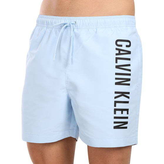 Vīriešu peldkostīmi Calvin Klein zils (KM0KM01004-C7S)