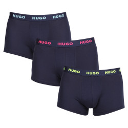 3PACK vīriešu bokseru šorti HUGO daudzkrāsaini (50469766 414)