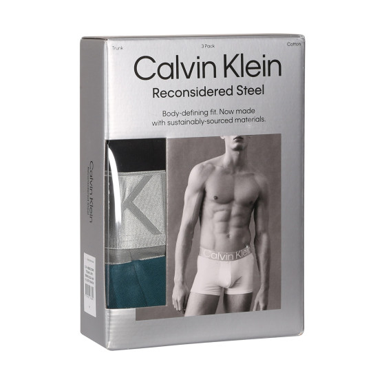 3PACK vīriešu bokseru šorti Calvin Klein daudzkrāsaini (NB3130A-NA9)