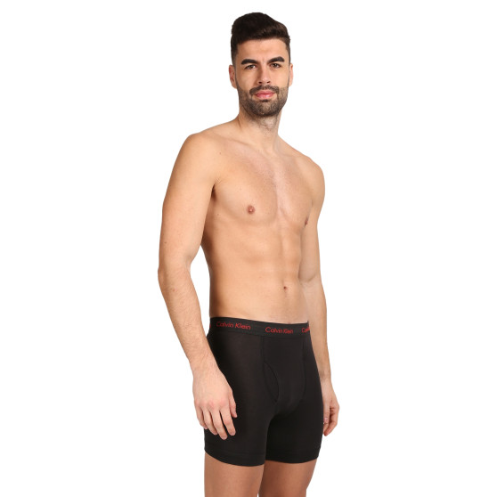 3PACK vīriešu bokseru šorti Calvin Klein melni (NB2616A-NC1)