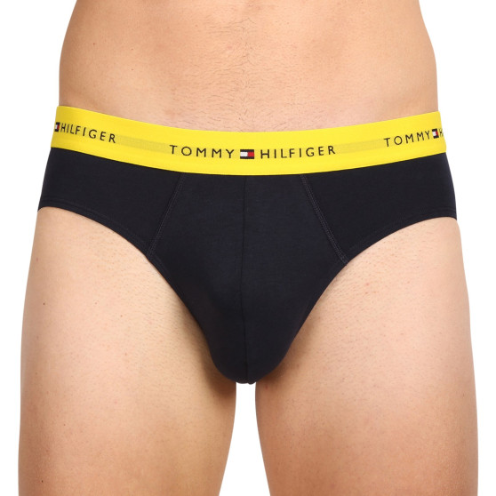 3PACK vīriešu apakšbikses Tommy Hilfiger tumši zilas (UM0UM02904 0XN)