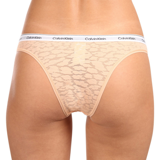 3PACK Sieviešu brazīliešu biksītes Calvin Klein daudzkrāsainas (QD5068E-GP9)