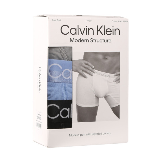 3PACK vīriešu bokseru šorti Calvin Klein daudzkrāsaini (NB2971A-MCA)