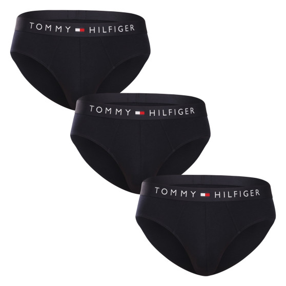 3PACK vīriešu apakšbikses Tommy Hilfiger zilas (UM0UM03182 0SY)