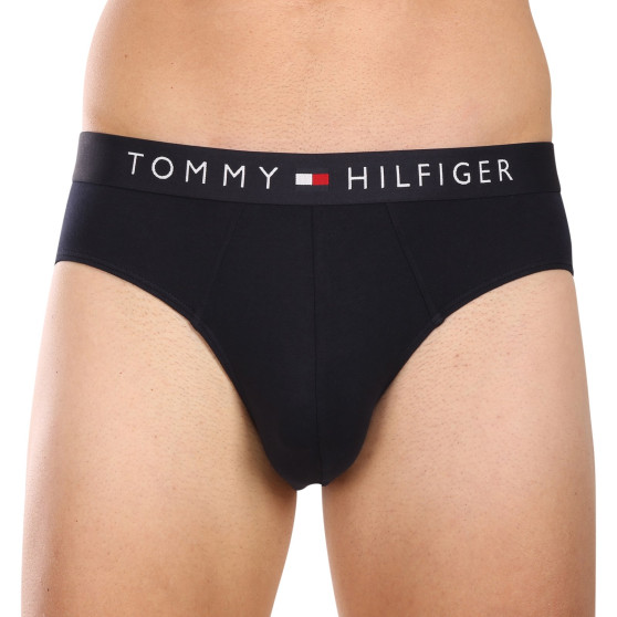 3PACK vīriešu apakšbikses Tommy Hilfiger zilas (UM0UM03182 0SY)