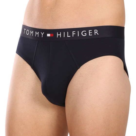 3PACK vīriešu apakšbikses Tommy Hilfiger zilas (UM0UM03182 0SY)