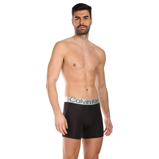 3PACK vīriešu bokseru šorti Calvin Klein melni (NB3131A-NC4)