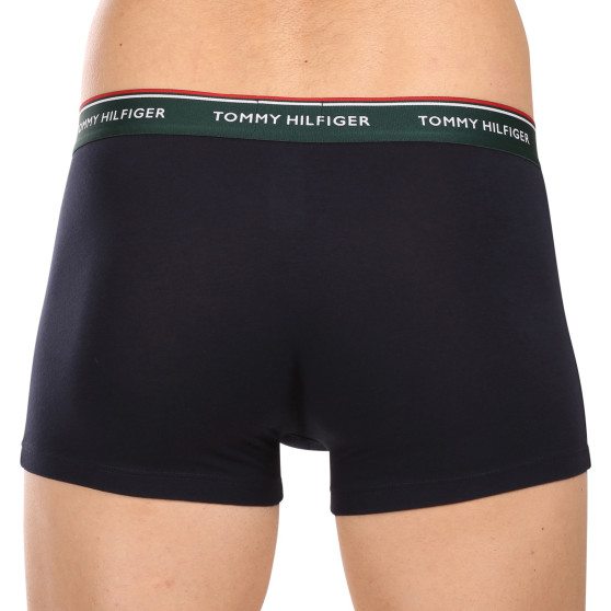 3PACK vīriešu bokseru šorti Tommy Hilfiger tumši zili (UM0UM01642 0XW)