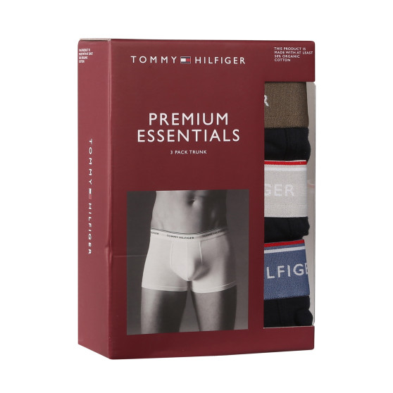 3PACK vīriešu bokseru šorti Tommy Hilfiger tumši zili (UM0UM01642 0XX)