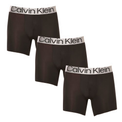 3PACK vīriešu bokseru šorti Calvin Klein melni (NB3075A-7V1)