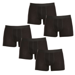 5PACK vīriešu bokseru šorti Nedeto oversized black (5NBX001)