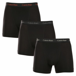 3PACK vīriešu bokseru šorti Calvin Klein melni (U2662G-MWO)