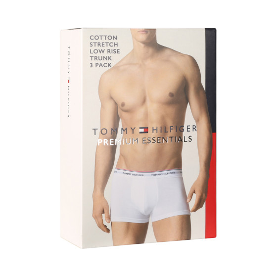 3PACK vīriešu bokseru šorti Tommy Hilfiger tumši zili (1U87903841 409)