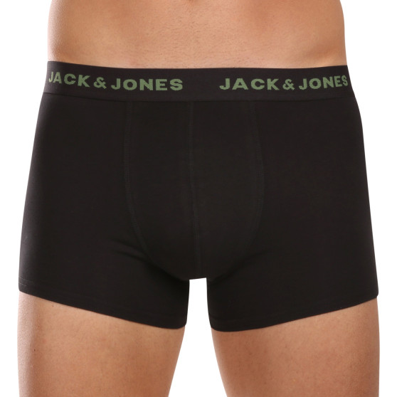 7PACK vīriešu bokseru šorti Jack and Jones melni (12165587)