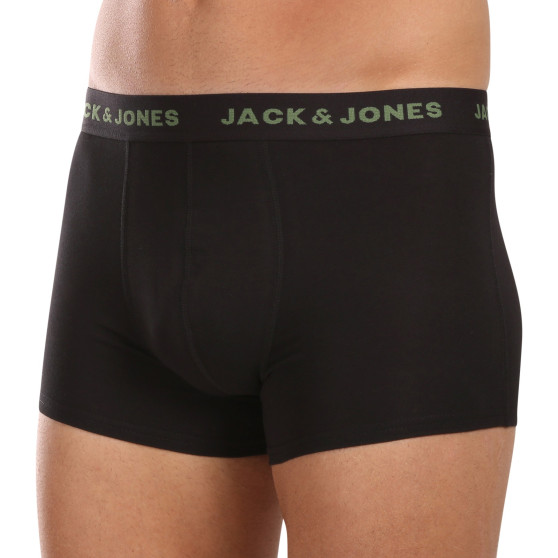 7PACK vīriešu bokseru šorti Jack and Jones melni (12165587)