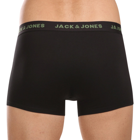 7PACK vīriešu bokseru šorti Jack and Jones melni (12165587)