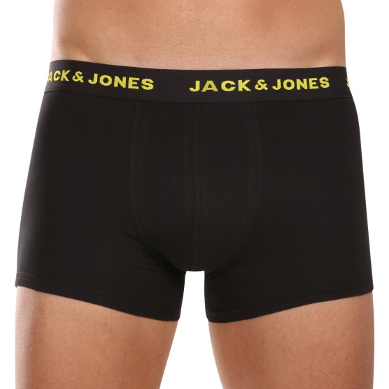 7PACK vīriešu bokseru šorti Jack and Jones melni (12165587)