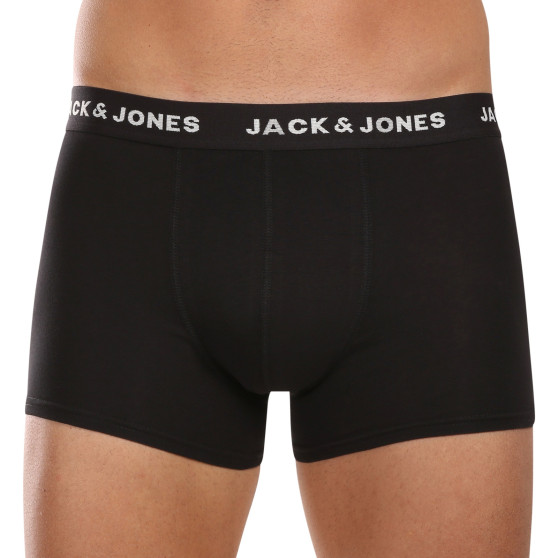 7PACK vīriešu bokseru šorti Jack and Jones melni (12165587)