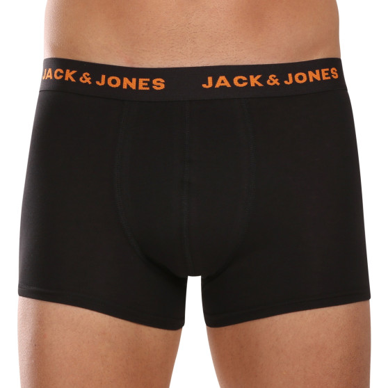 7PACK vīriešu bokseru šorti Jack and Jones melni (12165587)