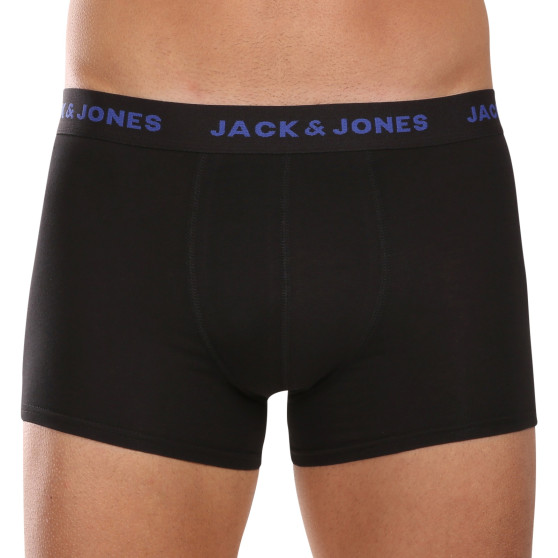 7PACK vīriešu bokseru šorti Jack and Jones melni (12165587)