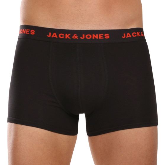 7PACK vīriešu bokseru šorti Jack and Jones melni (12165587)