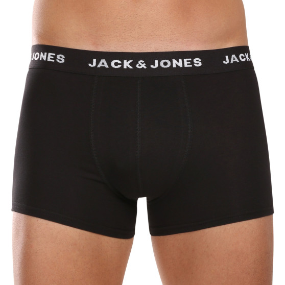 7PACK vīriešu bokseru šorti Jack and Jones melni (12165587)