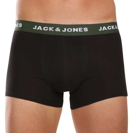 7PACK vīriešu bokseru šorti Jack and Jones melni (12230353)