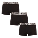 3PACK vīriešu bokseru šorti Calvin Klein melni (NB3130A-7V1)